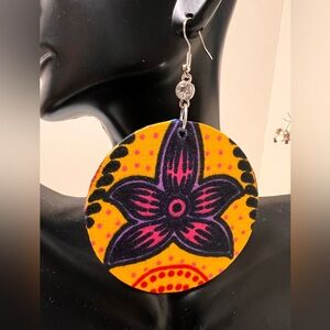 Large bold statement earrings